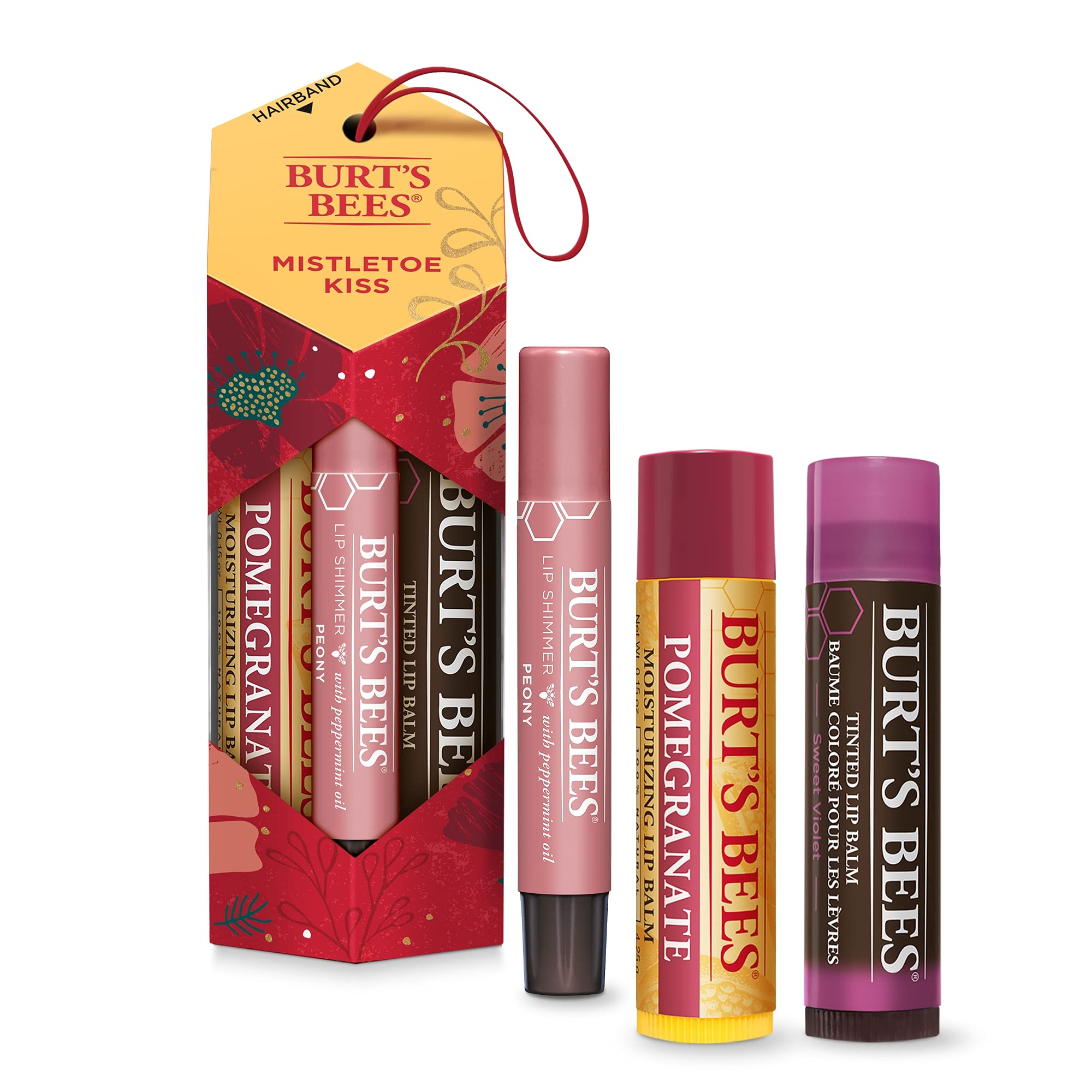 Burt’s Bees Misteltoe Kiss Set